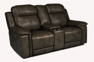 Picture of KINGSLEY POWER RECLINING LOVESEAT WITH CENTER CONSOLE AND POWER HEADRESTS AND LUMBAR