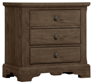 Picture of HERITAGE 3 DRAWER NIGHTSTAND