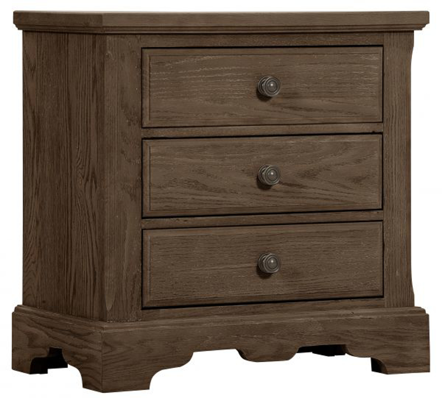 Picture of HERITAGE 3 DRAWER NIGHTSTAND
