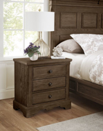 Picture of HERITAGE 3 DRAWER NIGHTSTAND