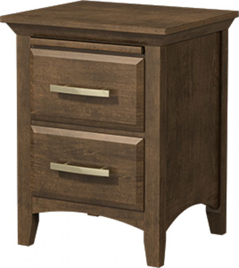 Picture of WINDHAM TWO DRAWER NIGHTSTAND 24"