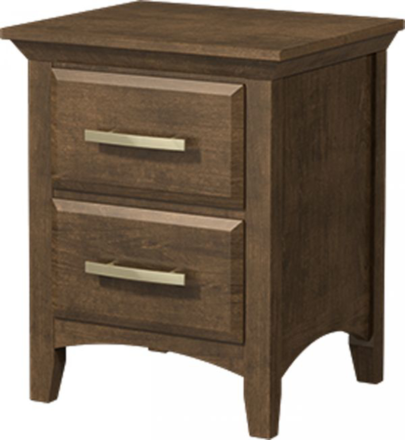Picture of WINDHAM TWO DRAWER NIGHTSTAND 24"