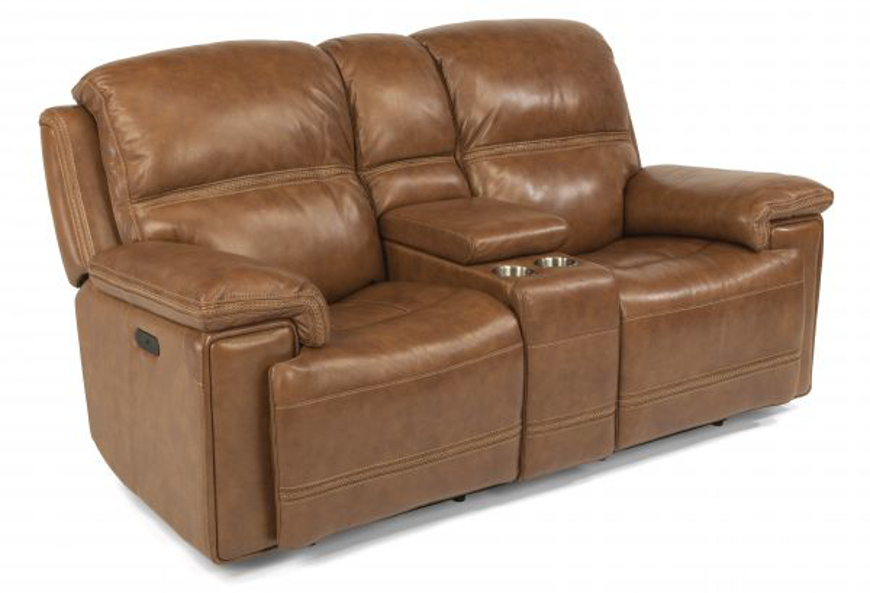 Picture of FENWICK POWER RECLINING LOVESEAT WITH CONSOLE AND POWER HEADRESTS