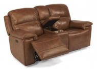 Picture of FENWICK POWER RECLINING LOVESEAT WITH CONSOLE AND POWER HEADRESTS