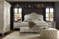 Picture of ARABELLA MIRRORED PANEL BED