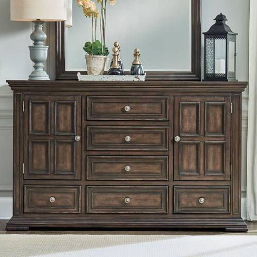 Show details for BIG VALLEY DRESSER 2 DOOR 6 DRAWER Picture of BIG VALLEY DRESSER 2 DOOR 6 DRAWER