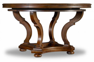 Picture of ARCHIVIST 54" ROUND DINING TABLE WITH 1 18" LEAF