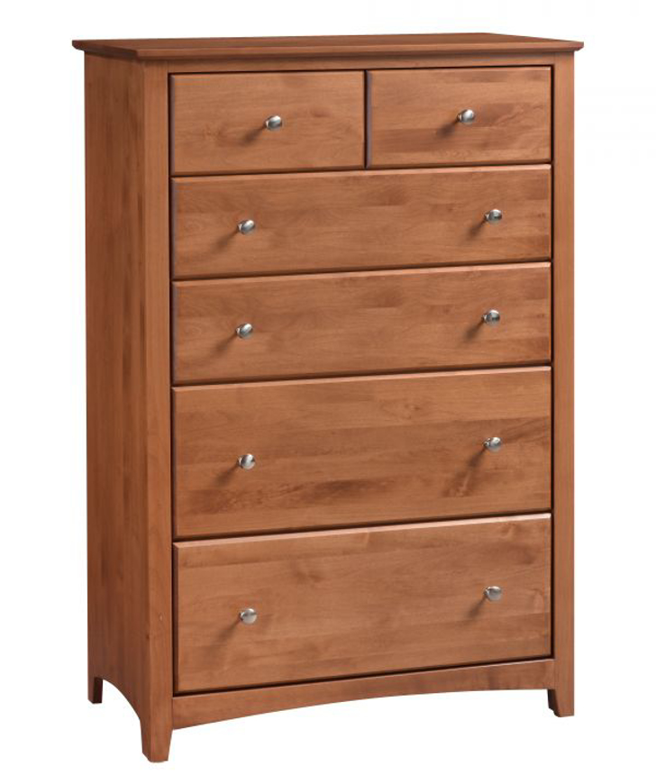 Picture of SHAKER 6 DRAWER WIDE & TALL CHEST
