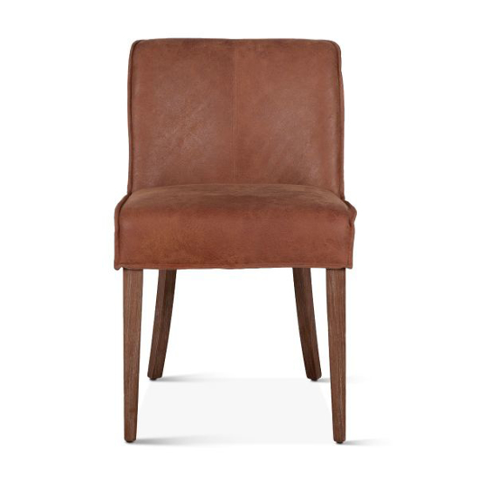 Show details for BUDDY SIDE CHAIR TAN LEATHER Picture of BUDDY SIDE CHAIR TAN LEATHER