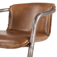 Picture of Portofino Leather Counter Chair Berham Chestnut