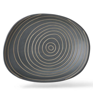 Picture of HIEROGLYPHICS BOWLS GRAY, SET/3