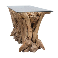 Picture of TEAK ROOT CONSOLE TABLE