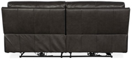 Picture of GABLE LEATHER POWER 2 OVER 2 SOFA WITH POWER HEADREST