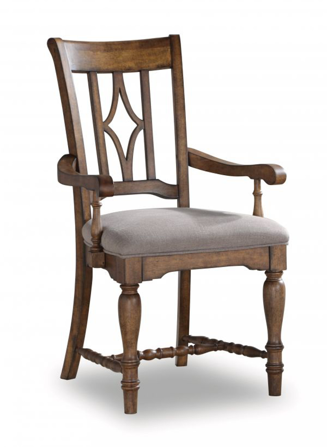 Picture of PLYMOUTH UPHOLSTERED ARM DINING CHAIR