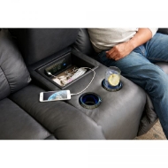 Picture of MORRISON POWER RECLINING LOVESEAT WITH POWER HEADREST AND CENTER CONSOLE