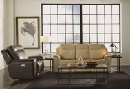 Picture of MILLER POWER RECLINING SOFA WITH POWER HEADRESTS AND LUMBAR