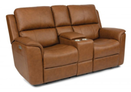 Picture of HENRY POWER RECLINING LOVESEAT WIHT CONSOLE AND POWER HEADRESTS AND LUMBAR