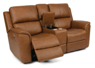 Picture of HENRY POWER RECLINING LOVESEAT WIHT CONSOLE AND POWER HEADRESTS AND LUMBAR