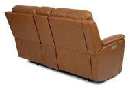 Picture of HENRY POWER RECLINING LOVESEAT WIHT CONSOLE AND POWER HEADRESTS AND LUMBAR