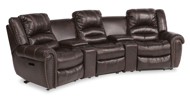 Picture of TOWN POWER RECLINING SECTIONAL WITH POWER HEADRESTS