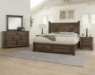 Picture of MINK KING X BED WITH FOOTBOARD STORAGE