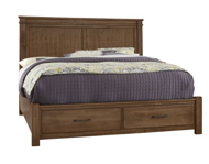 Picture of AMBER KING MANSION BED WITH FOOTBOARD STORAGE
