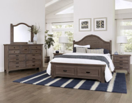 Picture of FOLKSTONE QUEEN ARCHED STORAGE BED