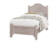 Picture of DOVER GREY/FOLKSTONE TWIN ARCHED BED