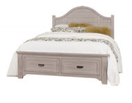 Picture of DOVER GREY/FOLKSTONE FULL ARCH STORAGE BED