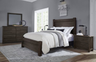 Picture of JAVA QUEEN POSTER BED WITH POSTER FOOTBOARD
