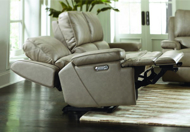 Picture of PARSONS POWER RECLINING SOFA WITH POWER HEADREST