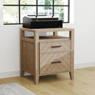 Picture of CHEVRON LATERAL FILE CABINET