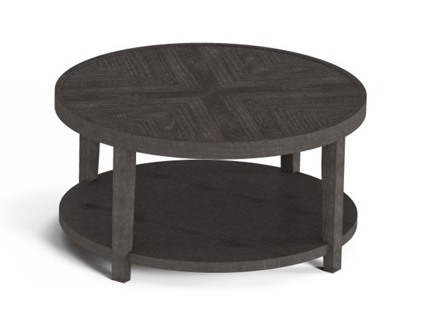 Picture of CHEVRON ROUND COFFEE TABLE