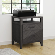 Picture of CHEVRON LATERAL FILE CABINET