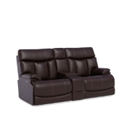 Picture of CLIVE POWER RECLINING LOVESEAT WITH CONSOLE AND POWER HEADRESTS AND LUMBAR