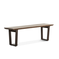 Picture of MOZAMBIQUE 56" BENCH IN WALNUT