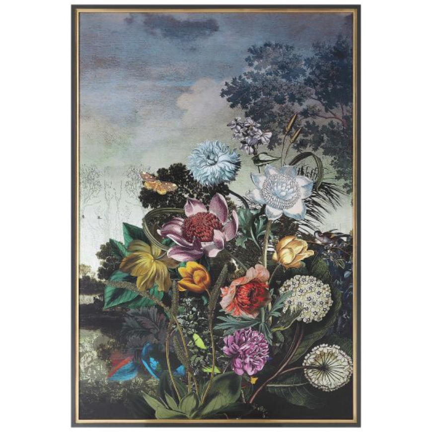 Picture of TRANQUIL GARDEN FANTASY FRAMED PRINT