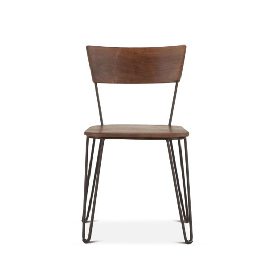 Show details for VAIL DINING CHAIR WALNUT Picture of VAIL DINING CHAIR WALNUT