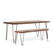 Picture of VAIL 68" DINING TABLE WALNUT