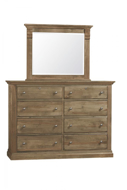Picture of WARM NATURAL CORBEL MIRROR