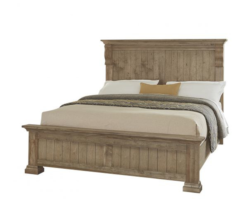 Picture of WARM NATURAL QUEEN CORBEL BED