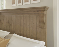 Picture of WARM NATURAL QUEEN CORBEL BED