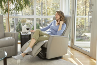 Picture of HARSTAD LARGE SWIVEL GLIDING POWER RECLINER