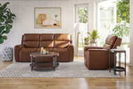 Picture of ELLIS POWER RECLINING SOFA WITH POWER HEADRESTS