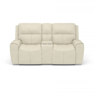 Picture of ELLIS POWER RECLINING LOVESEAT WITH CONSOLE AND POWER HEADRESTS