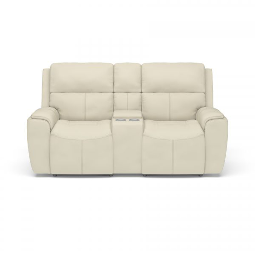 Picture of ELLIS POWER RECLINING LOVESEAT WITH CONSOLE AND POWER HEADRESTS