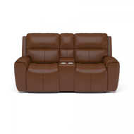 Picture of ELLIS POWER RECLINING LOVESEAT WITH CONSOLE AND POWER HEADRESTS