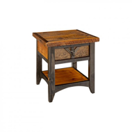 Picture of YELLOWSTONE DUTTON 1 DRAWER SIDE TABLE WITH SHELF