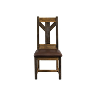 Picture of YELLOWSTONE DUTTON RUSTIC RANCH SIDE CHAIR