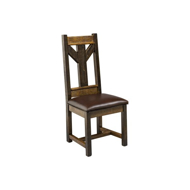 Picture of YELLOWSTONE DUTTON RUSTIC RANCH SIDE CHAIR